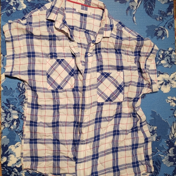 White/Blue Cardigan - Picture 1 of 3